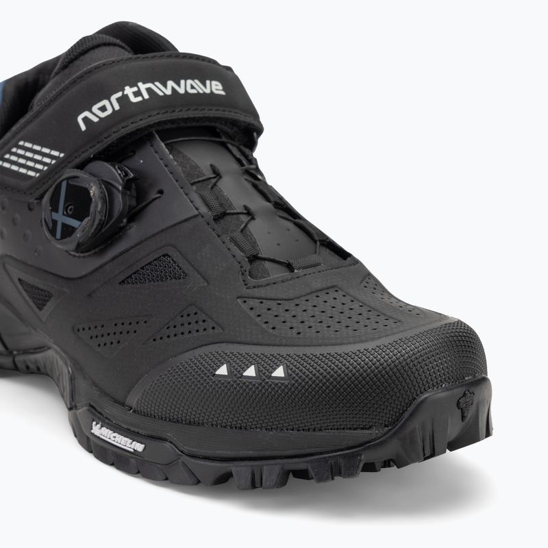 Herren MTB-Radschuhe Northwave Enduro Mid 2 schwarz/tiefblau 7