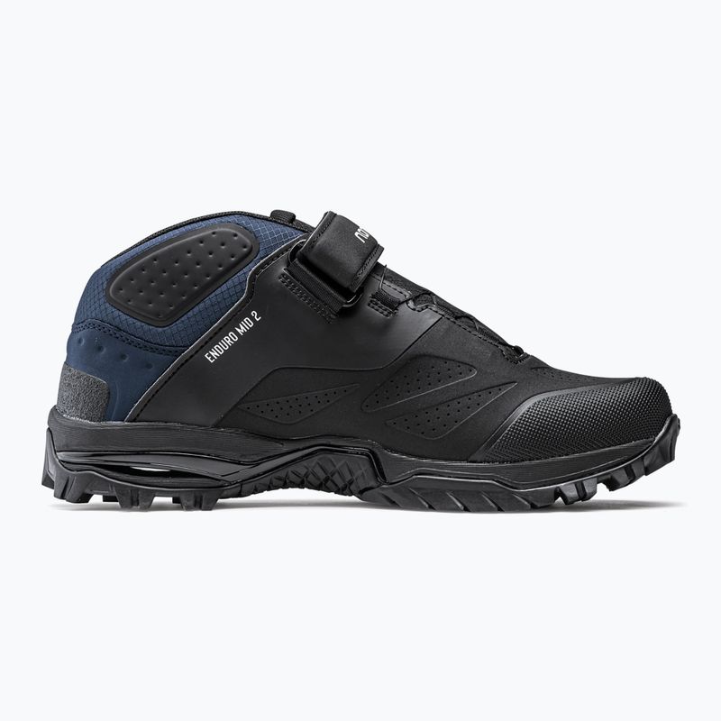 Herren MTB-Radschuhe Northwave Enduro Mid 2 schwarz/tiefblau 2