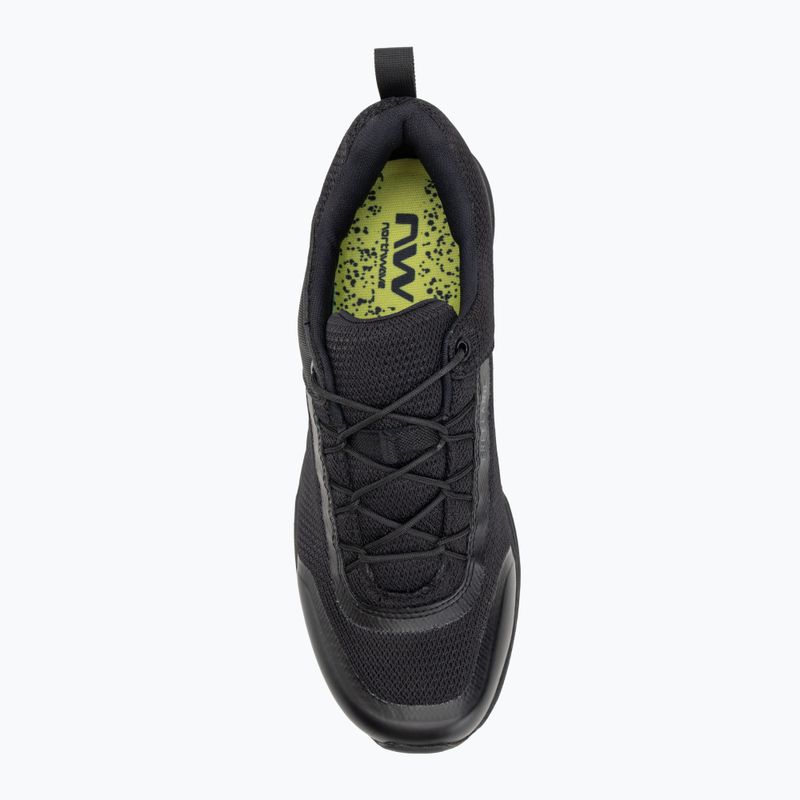 Männer Plattform Radfahren Schuhe Northwave Freeland schwarz 5