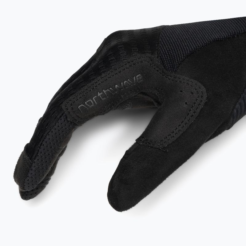 Herren Northwave Spider Full Finger Radhandschuhe schwarz 4