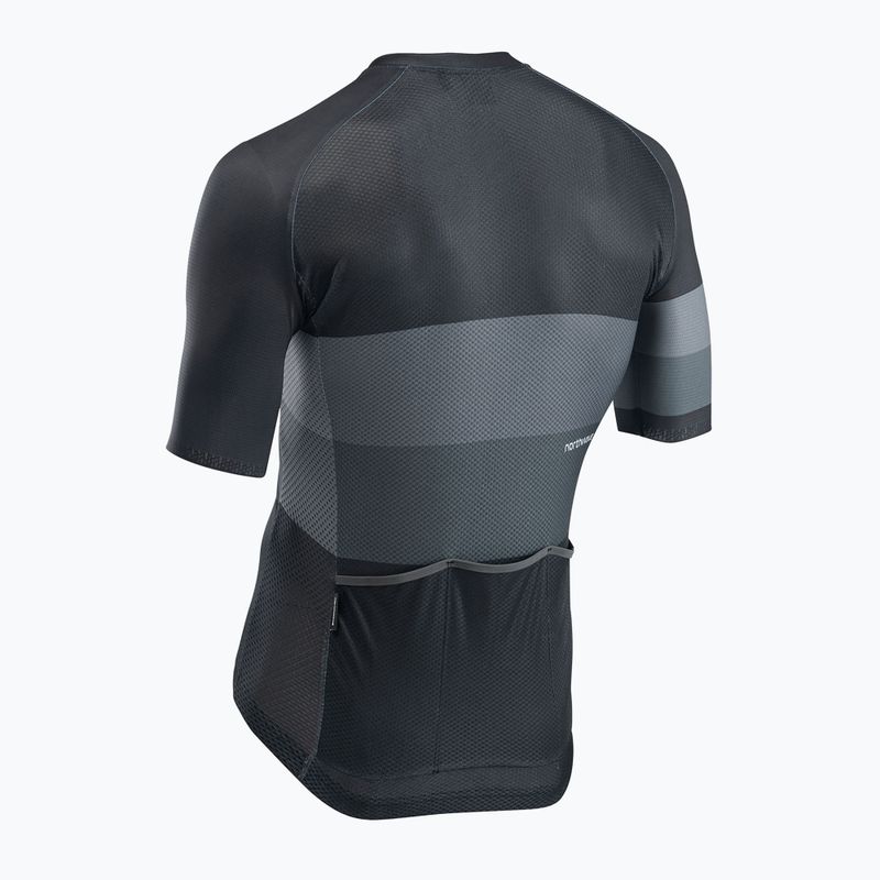 Radtrikot Herren Northwave Blade Air schwarz-grau 8922114 2