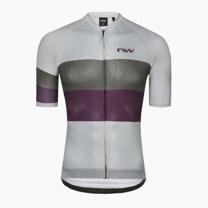 Radtrikot Herren Northwave Blade Air grau-violett 8922114