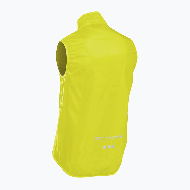 Herren Northwave Vortex 2 gelb fluo Fahrradweste 2