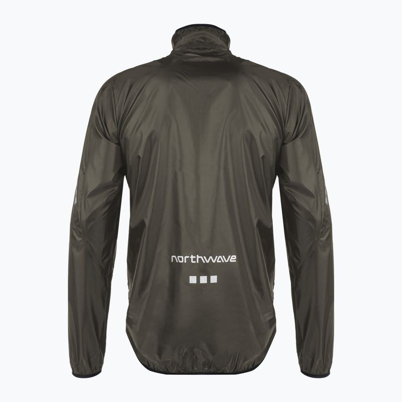 Herren Northwave Fahrradjacke Vortex 2 waldgrün 2