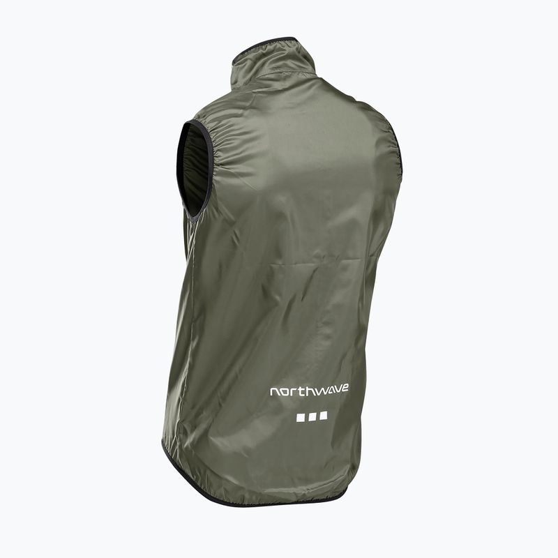 Herren Northwave Vortex 2 waldgrün Fahrradweste 2