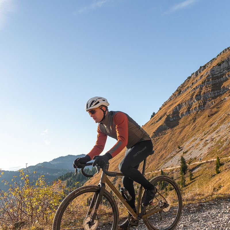 Herren Northwave Blade 2 waldgrün / zimtfarbene Fahrradjacke 4