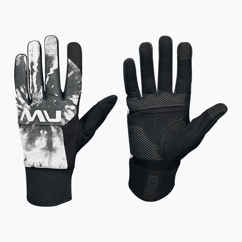 Herren Northwave Fast Gel Reflex Fahrradhandschuhe schwarz / refective