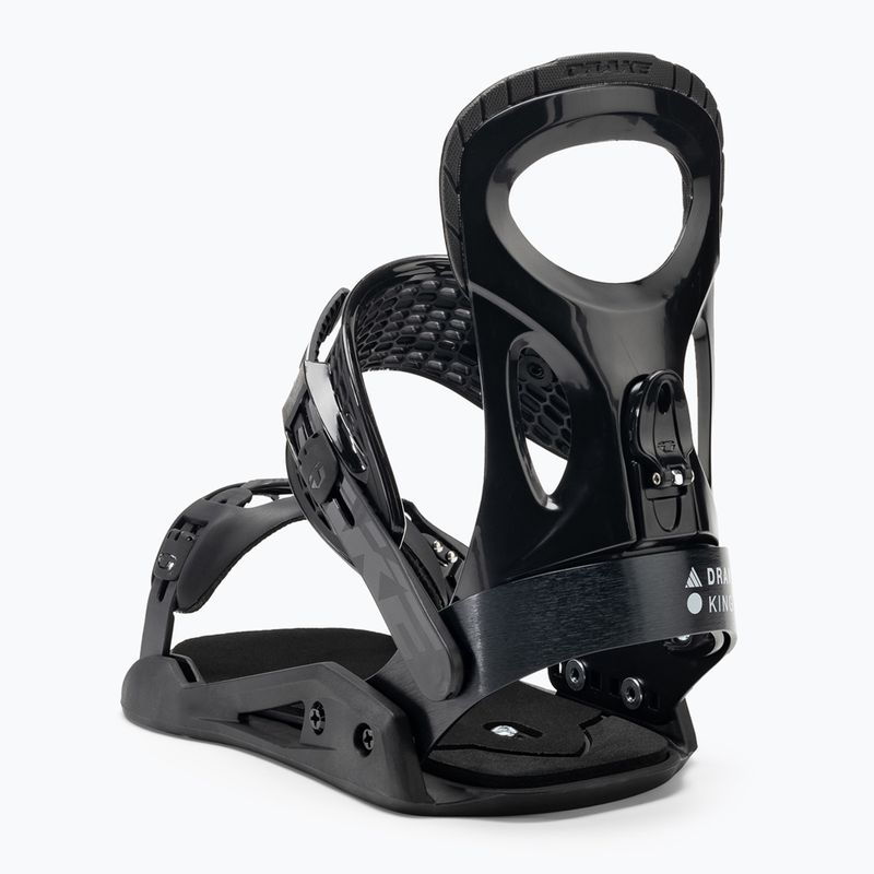 Men's Drake King Snowboardbindungen schwarz 4
