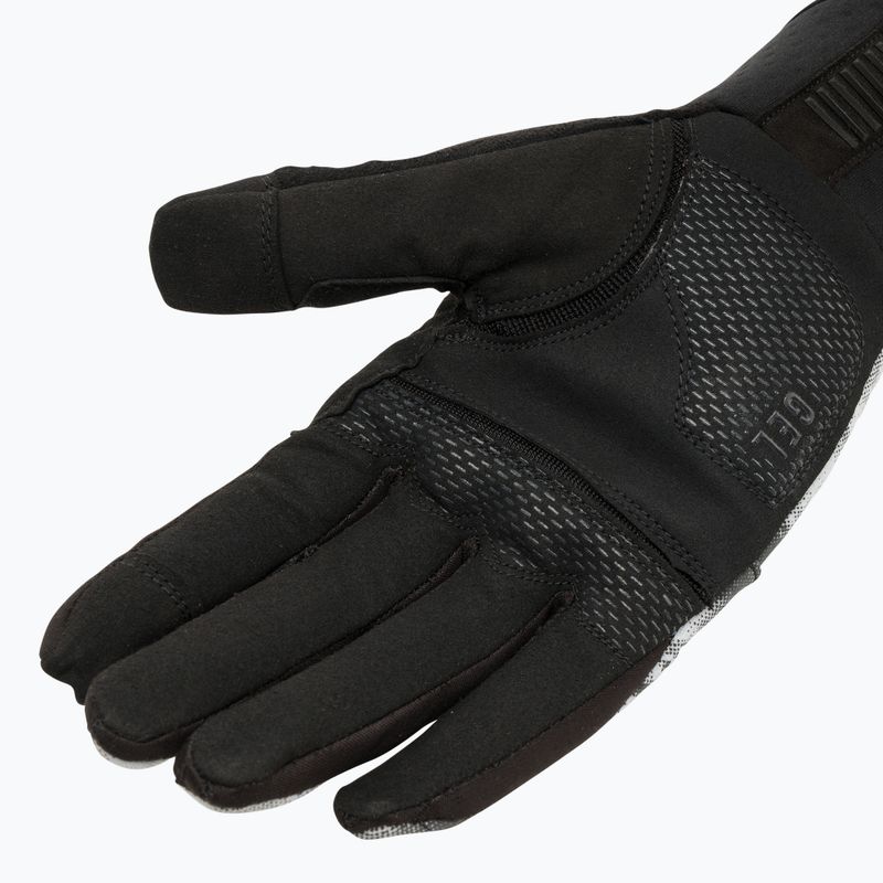 Herren Northwave Fast Gel Reflex Fahrradhandschuhe schwarz / refective