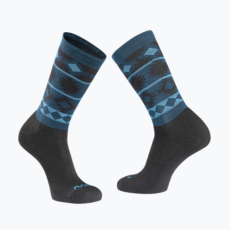 Herren Northwave Core tiefblau/schwarz Radsocken