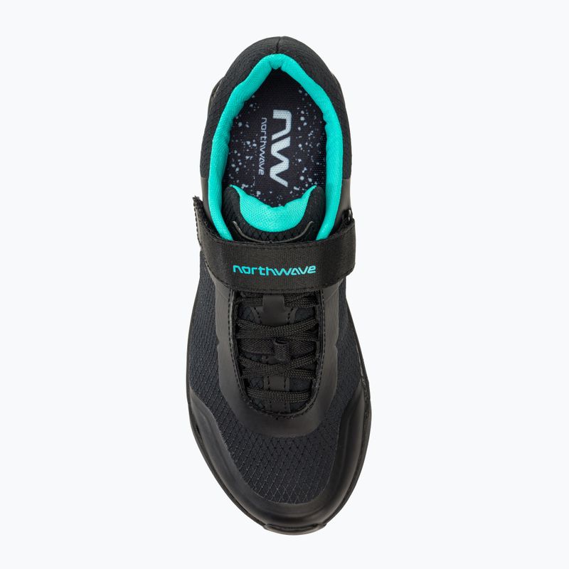 Damen MTB-Radschuhe Northwave Escape Evo 2 schwarz/türkis 5