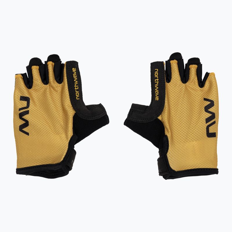 Fahrrad Handschuhe Herren Northwave Active Short Finger ochre 3