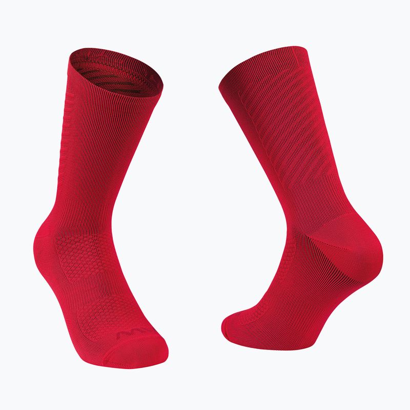 Northwave Switch leuchtend rote Socken