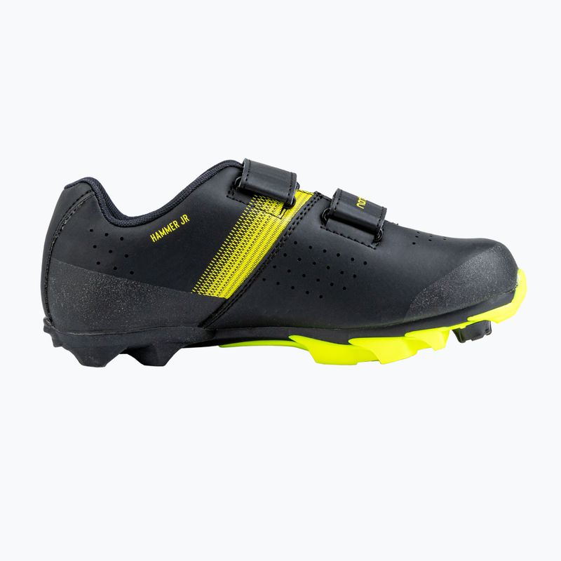 Fahrradschuhe MTB für Kinder Northwave Hammer Junior black/yellow fluo 2