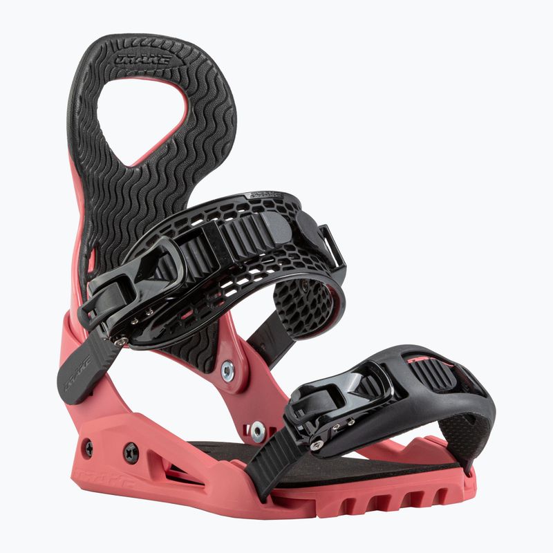 Damen Snowboard Bindungen Drake Queen dunkelrosa/schwarz