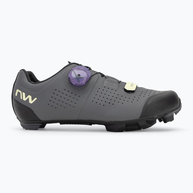 Damen MTB-Radschuhe Northwave Razer dunkelgrau/dunkellila 2