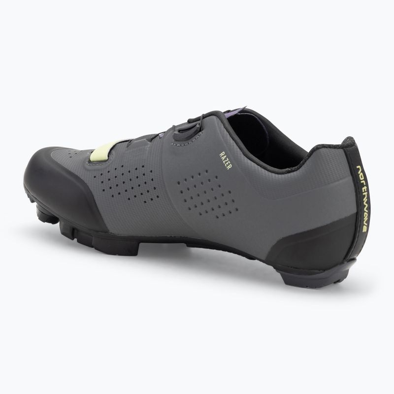 Damen MTB-Radschuhe Northwave Razer dunkelgrau/dunkellila 3