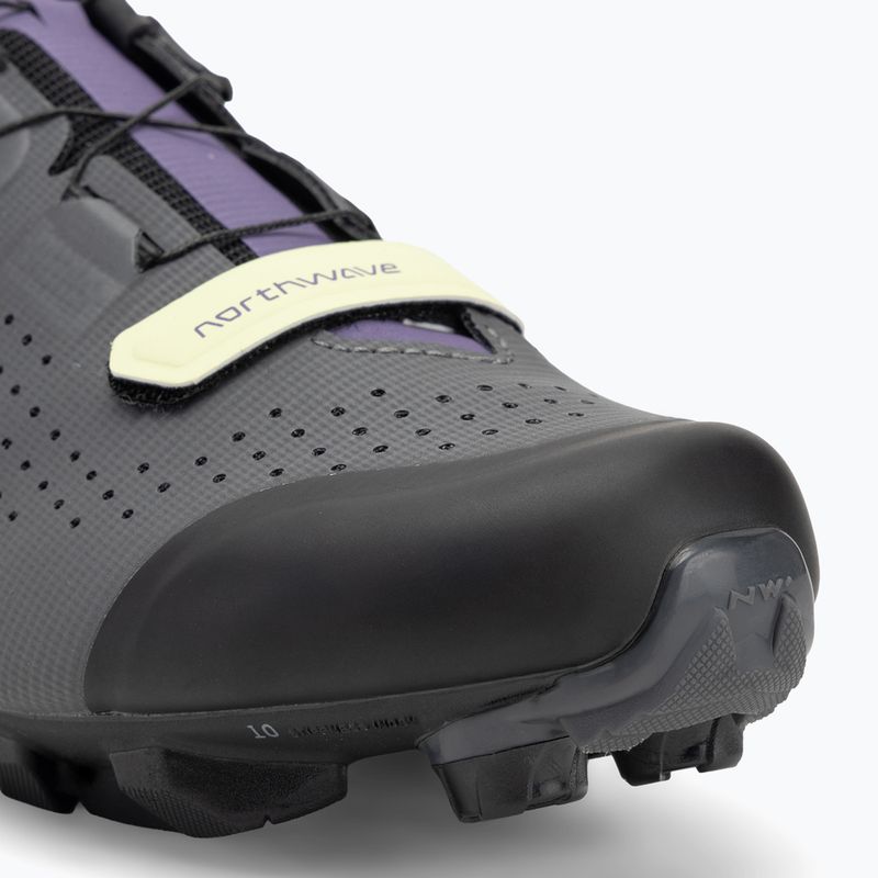 Damen MTB-Radschuhe Northwave Razer dunkelgrau/dunkellila 7