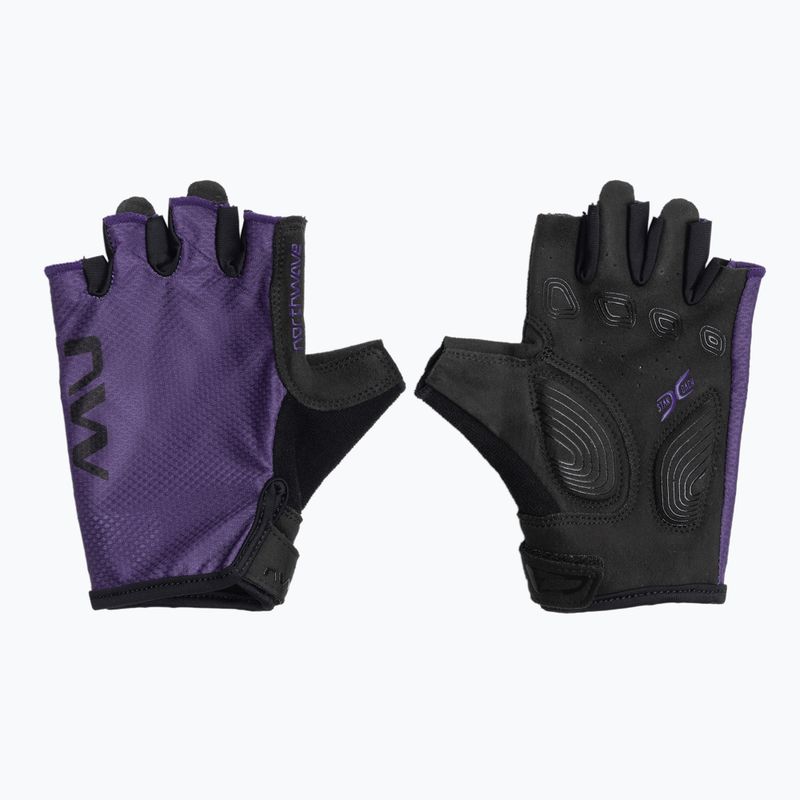 Damen Radhandschuhe Northwave Active Short Finger dunkel lila