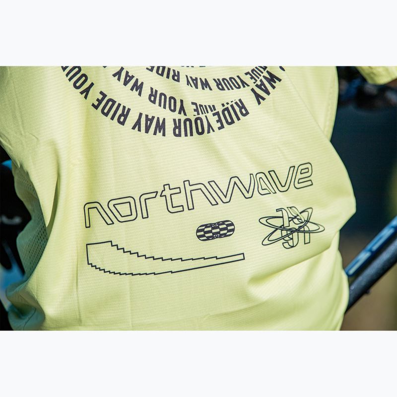 Northwave Edge 2 cool matcha/schwarz Herren-Radtrikot 9