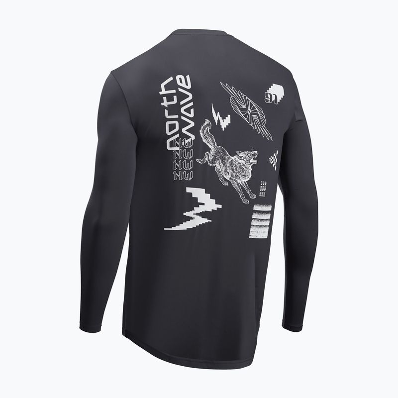 Herren Northwave Xtrail Radfahren Longsleeve schwarz 2