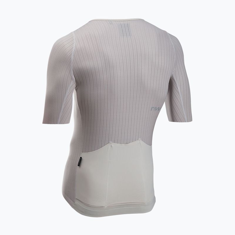 Herren Northwave Extreme Ultra Light hellgrau Fahrradtrikot 2