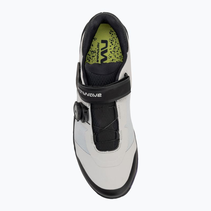 Herren MTB-Radschuhe Northwave Overland Plus hellgrau/dunkellila 5