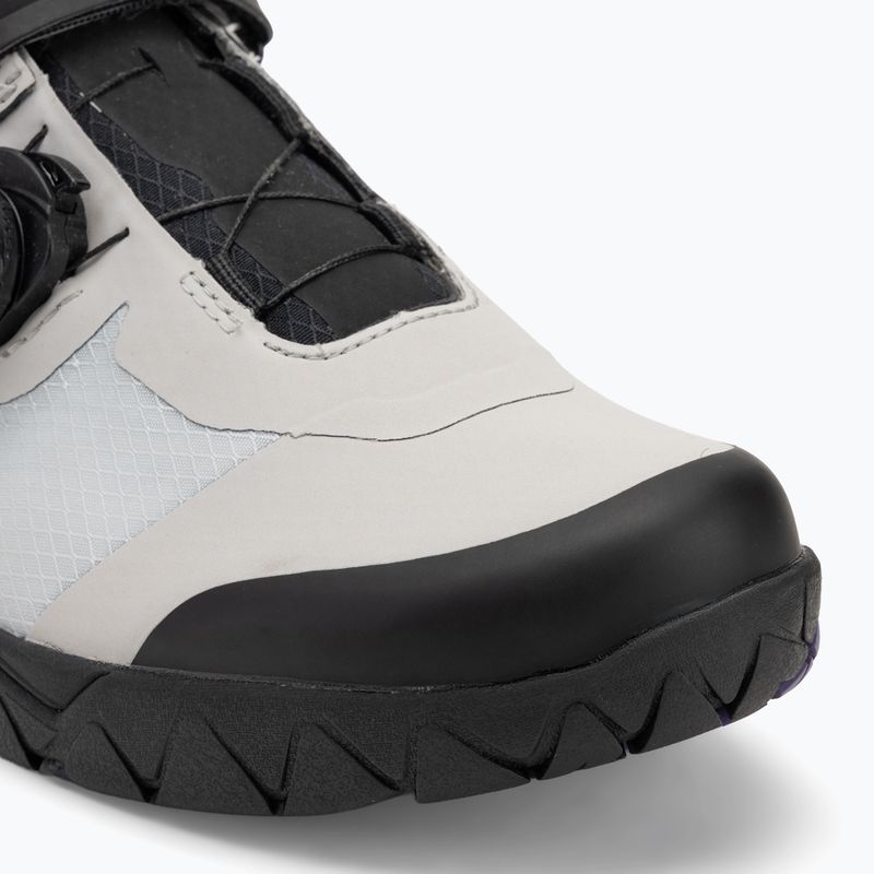 Herren MTB-Radschuhe Northwave Overland Plus hellgrau/dunkellila 7