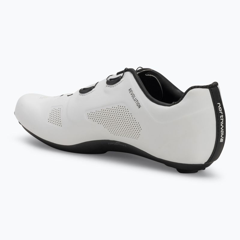 Northwave Revolution Herren Rennradschuhe weiß/schwarz 3