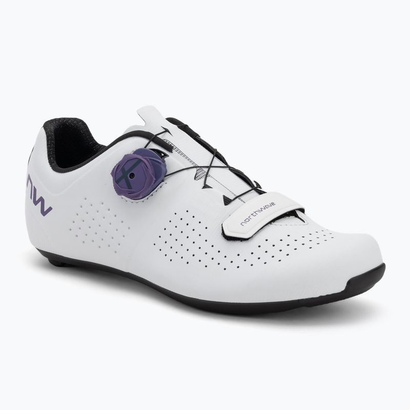 Northwave Storm Carbon weiß/dunkellila Damen Rennradschuhe