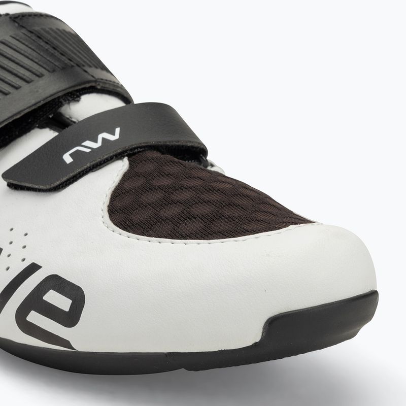 Herren Northwave Tribute Carbon weiß/schwarz Rennradschuhe 7