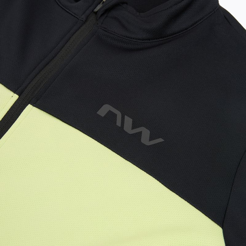 Herren Northwave Force 2 Jersey FZ cooles Matcha/schwarzes Fahrrad Sweatshirt 3
