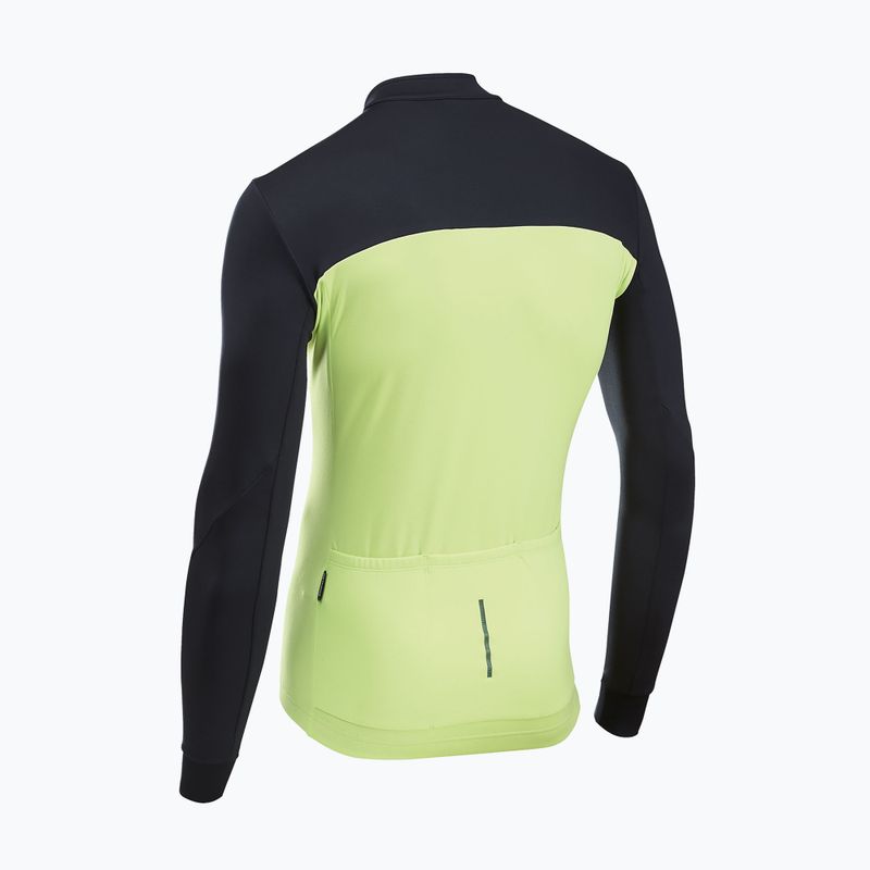 Herren Northwave Force 2 Jersey FZ cooles Matcha/schwarzes Fahrrad Sweatshirt 2