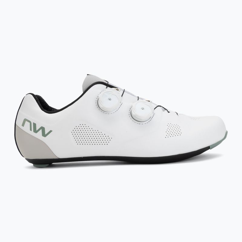 Rennradschuhe Herren Northwave Revolution white/light grey 2