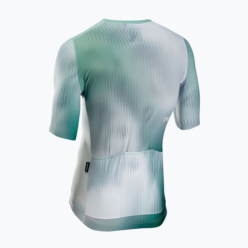 Radtrikot Herren Northwave Blade white/sage green 2