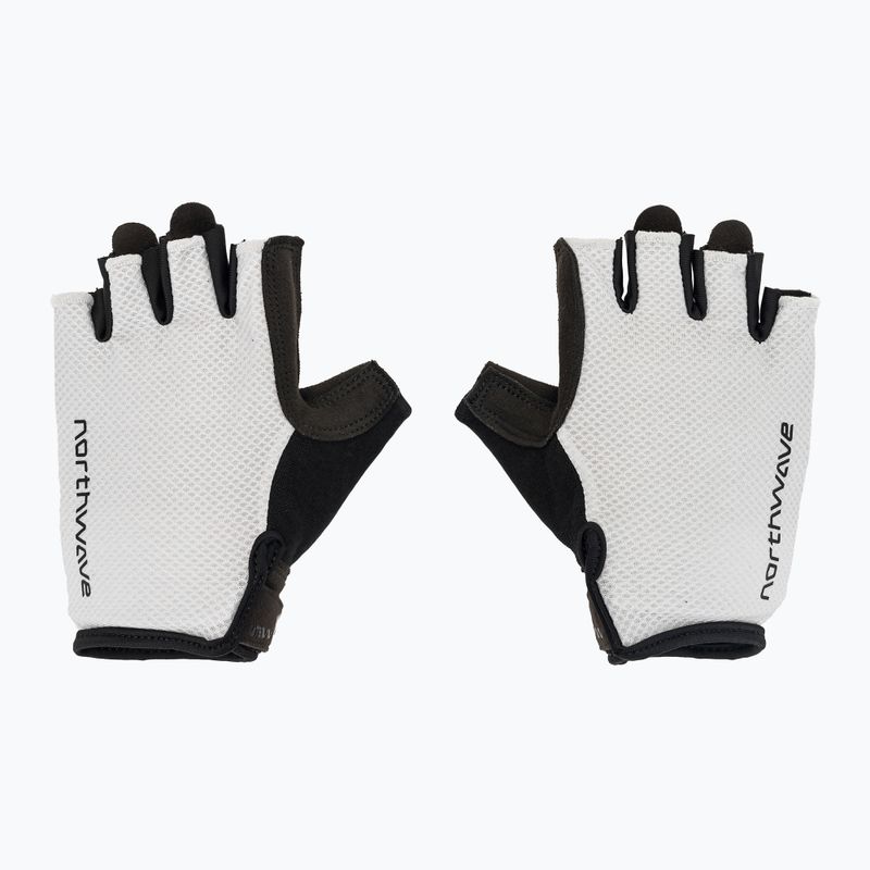 Fahrradhandschuhe Herren Northwave Active Max Short Finger light grey 2