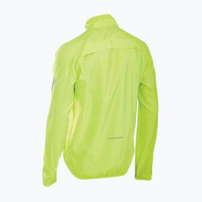 Herren Northwave Vortex 10 Fahrradjacke gelb 89171151 2