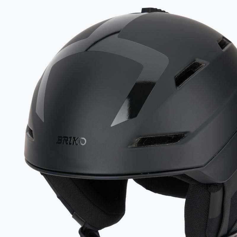 Skihelm Briko Berg matt black 7
