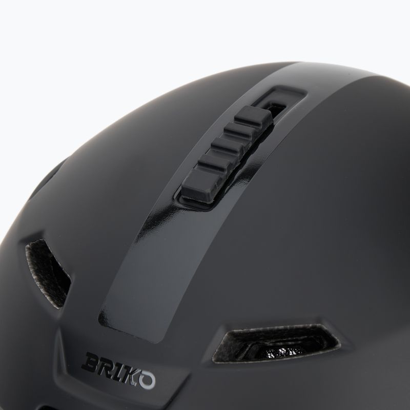 Skihelm Briko Berg matt black 9