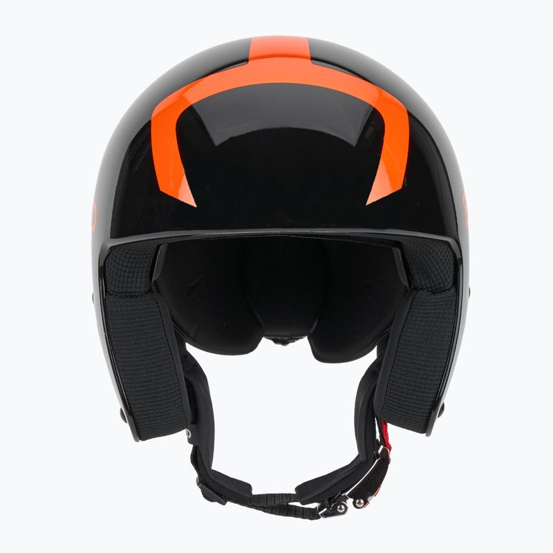 Kinder-Skihelm Briko Vulcano FIS 6.8 JR shiny black/orange 2
