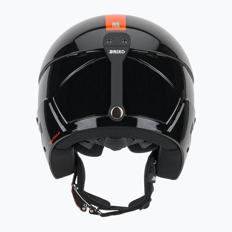 Kinder-Skihelm Briko Vulcano FIS 6.8 JR shiny black/orange 3