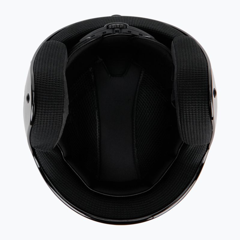 Kinder-Skihelm Briko Vulcano FIS 6.8 JR shiny black/orange 6