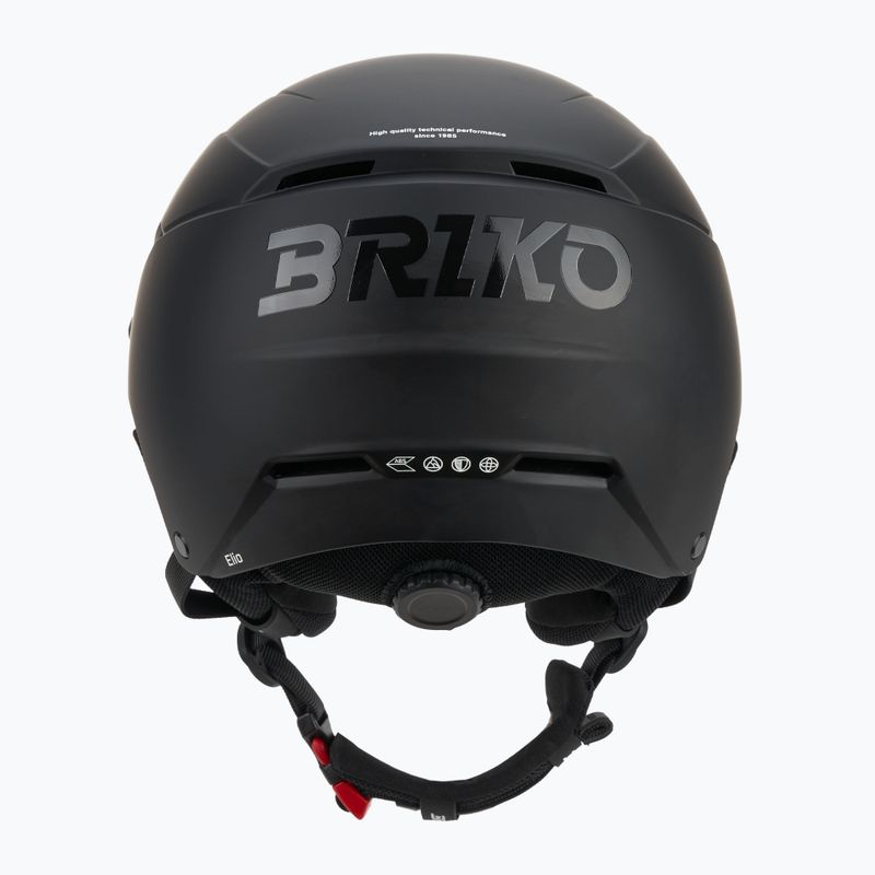 Skihelm Briko Elio Visor Photo matt black 4