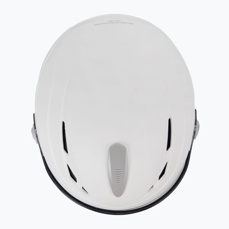 Skihelm Briko Chione Visor Photo matt white 6
