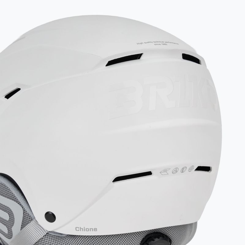 Skihelm Briko Chione Visor Photo matt white 8