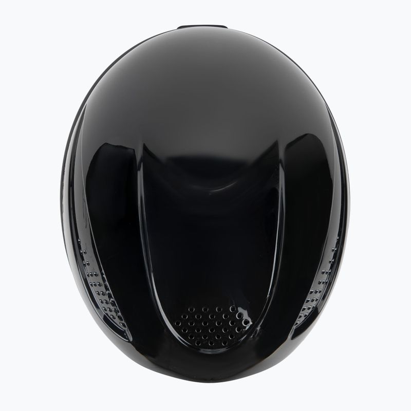 Kinder-Skihelm Briko Elias Jr shiny black/orange 6