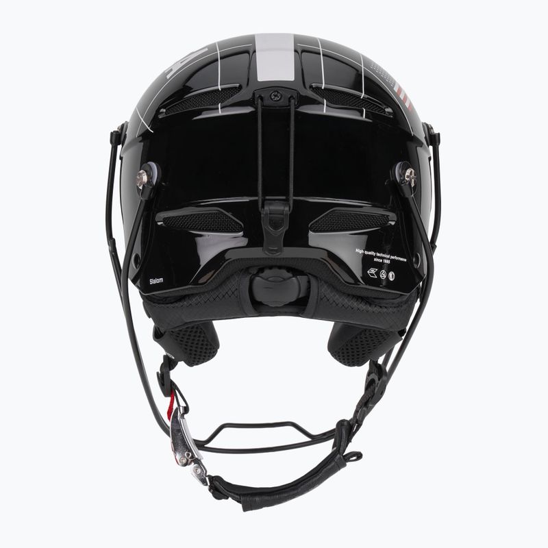Skihelm Briko Slalom 2.0 shiny black/white/cardinal red 3