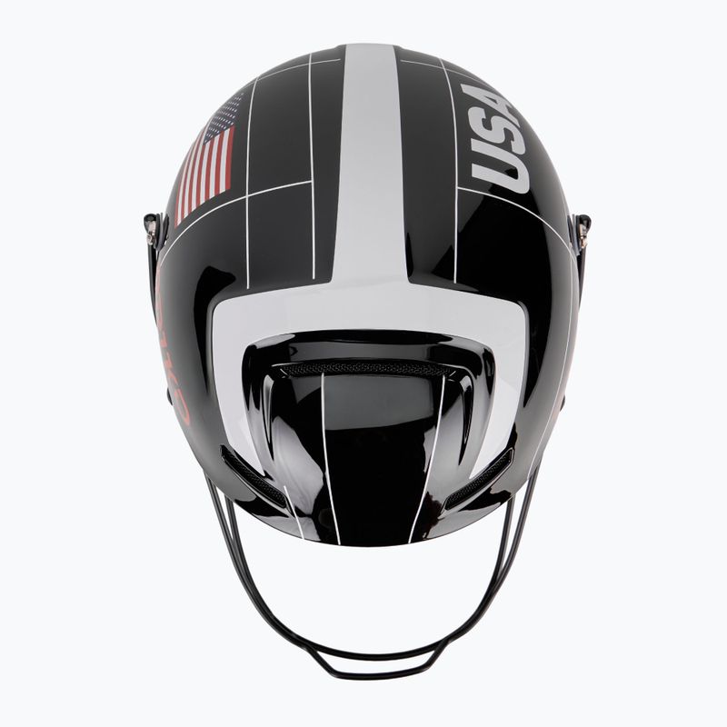 Skihelm Briko Slalom 2.0 shiny black/white/cardinal red 6