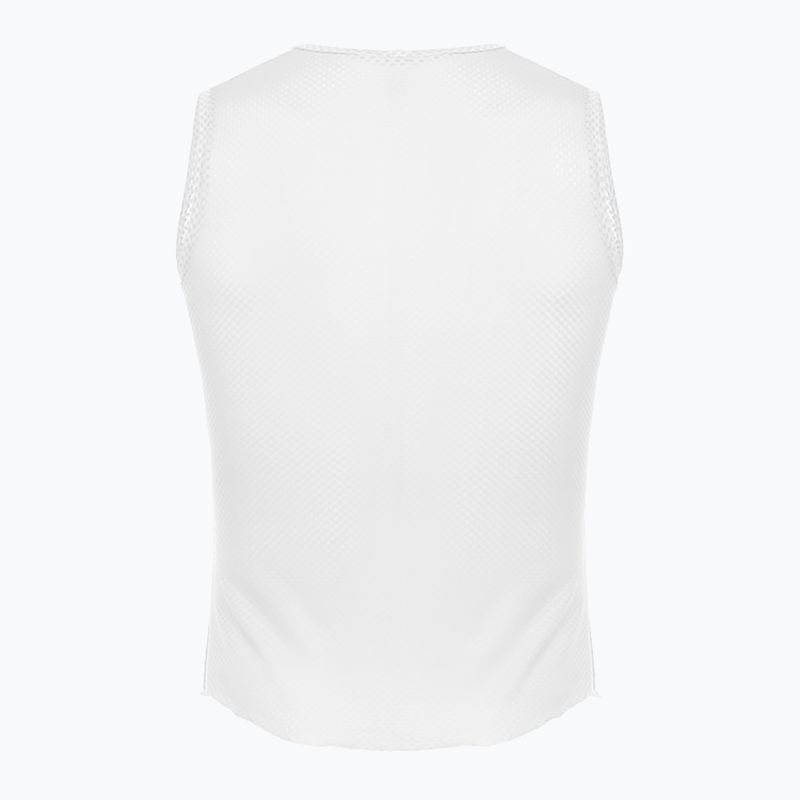 Santini Herren Baselayer Lieve Radtrikot ohne Ärmel weiß BM002GLLLIEVEBIXS 5