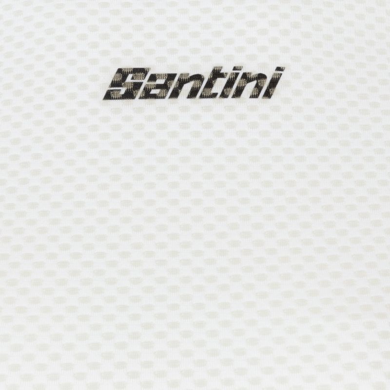 Santini Herren Baselayer Lieve Radtrikot ohne Ärmel weiß BM002GLLLIEVEBIXS 3
